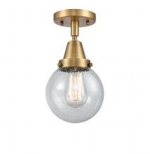 Innovations Lighting 447-1C-BB-G204-6 - Beacon - 1 Light - 6 inch - Brushed Brass - Flush Mount