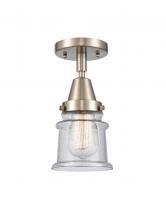 Innovations Lighting 447-1C-SN-G184S-LED - Canton - 1 Light - 6 inch - Brushed Satin Nickel - Flush Mount