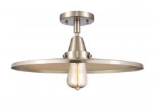 Innovations Lighting 447-1C-SN-MFR-SN-16-LED - Appalachian - 1 Light - 16 inch - Brushed Satin Nickel - Flush Mount