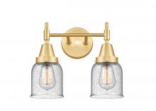 Innovations Lighting 447-2W-SG-G54-LED - Caden - 2 Light - 14 inch - Satin Gold - Bath Vanity Light