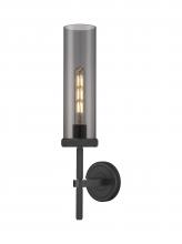 Innovations Lighting 471-1W-BK-G471-12SM - Lincoln - 1 Light - 5 inch - Matte Black - Sconce