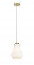 Innovations Lighting 490-1P-BB-G574-7 - Fairfield - 1 Light - 7 inch - Brushed Brass - Cord hung - Mini Pendant