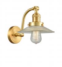 Innovations Lighting 515-1W-SG-G2-LED - Halophane - 1 Light - 9 inch - Satin Gold - Sconce