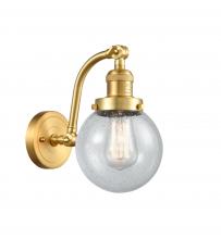 Innovations Lighting 515-1W-SG-G204-6-LED - Beacon - 1 Light - 6 inch - Satin Gold - Sconce