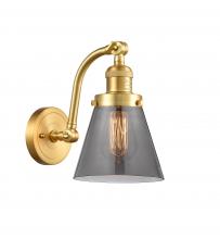 Innovations Lighting 515-1W-SG-G63-LED - Cone - 1 Light - 7 inch - Satin Gold - Sconce