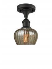 Innovations Lighting 516-1C-OB-G96 - Fenton - 1 Light - 7 inch - Oil Rubbed Bronze - Semi-Flush Mount