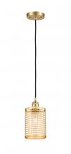 Innovations Lighting 516-1P-SG-M18-SG - Nestbrook - 1 Light - 5 inch - Satin Gold - Mini Pendant