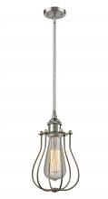 Innovations Lighting 516-1S-SN-CE513-LED - Muselet - 1 Light - 6 inch - Brushed Satin Nickel - Mini Pendant