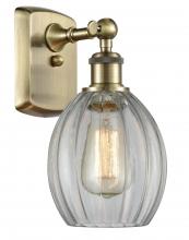 Innovations Lighting 516-1W-AB-G82-LED - Eaton - 1 Light - 6 inch - Antique Brass - Sconce