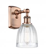 Innovations Lighting 516-1W-AC-G442 - Brookfield - 1 Light - 6 inch - Antique Copper - Sconce