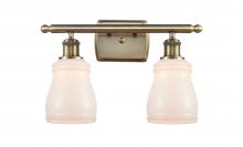 Innovations Lighting 516-2W-AB-G391-LED - Ellery - 2 Light - 15 inch - Antique Brass - Bath Vanity Light