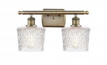 Innovations Lighting 516-2W-AB-G402-LED - Niagara - 2 Light - 17 inch - Antique Brass - Bath Vanity Light