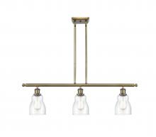 Innovations Lighting 516-3I-AB-G394-LED - Ellery - 3 Light - 36 inch - Antique Brass - Cord hung - Island Light