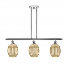 Innovations Lighting 516-3I-PC-G459-6ME - Preston Bulb - 3 Light - 36 inch - Polished Chrome - Stem Hung - Island Light