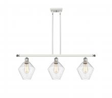 Innovations Lighting 516-3I-WPC-G654-8-LED - Cindyrella - 3 Light - 36 inch - White Polished Chrome - Cord hung - Island Light