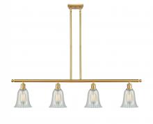 Innovations Lighting 516-4I-SG-G2811-LED - Hanover - 4 Light - 48 inch - Satin Gold - Cord hung - Island Light