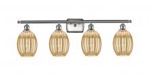 Innovations Lighting 516-4W-SN-G459-6ME - Preston Bulb - 4 Light - 36 inch - Brushed Satin Nickel - Bath Vanity Light