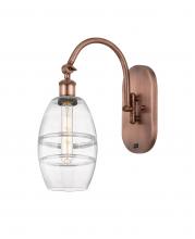 Innovations Lighting 518-1W-AC-G557-6CL - Vaz - 1 Light - 6 inch - Antique Copper - Sconce
