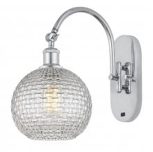 Innovations Lighting 518-1W-PC-G122C-8CL - Athens - 1 Light - 8 inch - Polished Chrome - Sconce