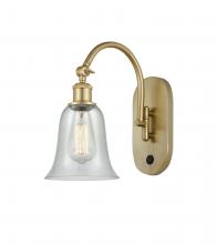 Innovations Lighting 518-1W-SG-G2812-LED - Hanover - 1 Light - 6 inch - Satin Gold - Sconce