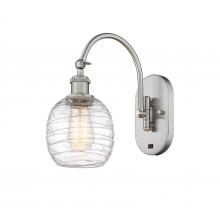 Innovations Lighting 518-1W-SN-G1013-LED - Belfast - 1 Light - 6 inch - Brushed Satin Nickel - Adjustable Swing Arm