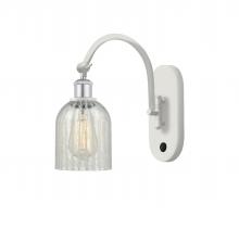 Innovations Lighting 518-1W-WPC-G2511-LED - Caledonia - 1 Light - 5 inch - White Polished Chrome - Sconce