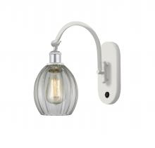 Innovations Lighting 518-1W-WPC-G82-LED - Eaton - 1 Light - 6 inch - White Polished Chrome - Sconce