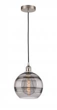 Innovations Lighting 616-1P-SN-G556-10SM - Rochester - 1 Light - 10 inch - Brushed Satin Nickel - Cord hung - Mini Pendant