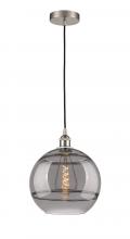 Innovations Lighting 616-1P-SN-G556-12SM - Rochester - 1 Light - 12 inch - Brushed Satin Nickel - Cord hung - Mini Pendant