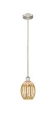 Innovations Lighting 616-1S-SN-G459-6ME - Preston Bulb - 1 Light - 6 inch - Brushed Satin Nickel - Stem hung - Mini Pendant