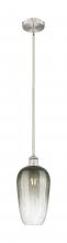Innovations Lighting 616-1S-SN-G484-7SL - Brookhaven Flute - 1 Light - 7 inch - Brushed Satin Nickel - Stem hung - Mini Pendant