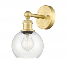 Innovations Lighting 616-1W-SG-G122-6 - Athens - 1 Light - 6 inch - Satin Gold - Sconce