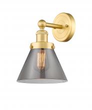 Innovations Lighting 616-1W-SG-G43 - Cone - 1 Light - 8 inch - Satin Gold - Sconce