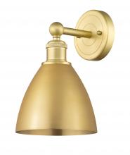 Innovations Lighting 616-1W-SG-MBD-75-SG - Bristol - 1 Light - 8 inch - Satin Gold - Sconce