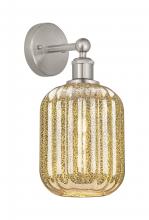 Innovations Lighting 616-1W-SN-G460-7ME - Preston Cylinder - 1 Light - 7 inch - Brushed Satin Nickel - Sconce