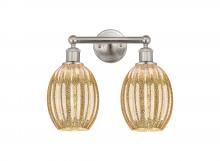 Innovations Lighting 616-2W-SN-G459-6ME - Preston Bulb - 2 Light - 15 inch - Brushed Satin Nickel - Bath Vanity Light