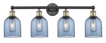 Innovations Lighting 616-4W-BAB-G558-6BL - Bella - 4 Light - 33 inch - Black Antique Brass - Bath Vanity Light