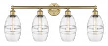 Innovations Lighting 616-4W-BB-G557-6CL - Vaz - 4 Light - 33 inch - Brushed Brass - Bath Vanity Light