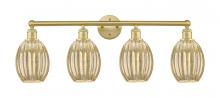 Innovations Lighting 616-4W-SG-G459-6ME - Preston Bulb - 4 Light - 33 inch - Satin Gold - Bath Vanity Light