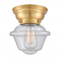 Innovations Lighting 623-1F-SG-G534-LED - Oxford - 1 Light - 8 inch - Satin Gold - Flush Mount