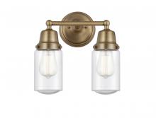 Innovations Lighting 623-2W-BB-G314 - Dover - 2 Light - 13 inch - Brushed Brass - Bath Vanity Light