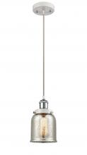 Innovations Lighting 916-1P-WPC-G58-LED - Bell - 1 Light - 5 inch - White Polished Chrome - Cord hung - Mini Pendant