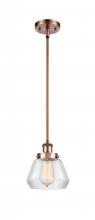 Innovations Lighting 916-1S-AC-G172 - Fulton - 1 Light - 6 inch - Antique Copper - Mini Pendant