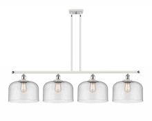 Innovations Lighting 916-4I-WPC-G74-L-LED - Bell - 4 Light - 48 inch - White Polished Chrome - Stem Hung - Island Light