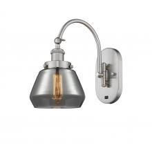 Innovations Lighting 918-1W-SN-G173-LED - Fulton - 1 Light - 7 inch - Brushed Satin Nickel - Sconce