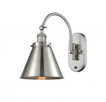 Innovations Lighting 918-1W-SN-M13-SN-LED - Appalachian - 1 Light - 8 inch - Brushed Satin Nickel - Sconce