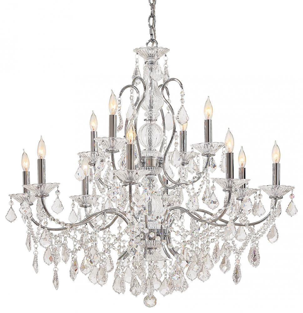 12 LIGHT CHANDELIER