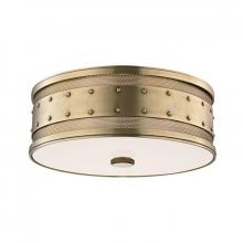 Hudson Valley 2206-AGB - 3 LIGHT FLUSH MOUNT