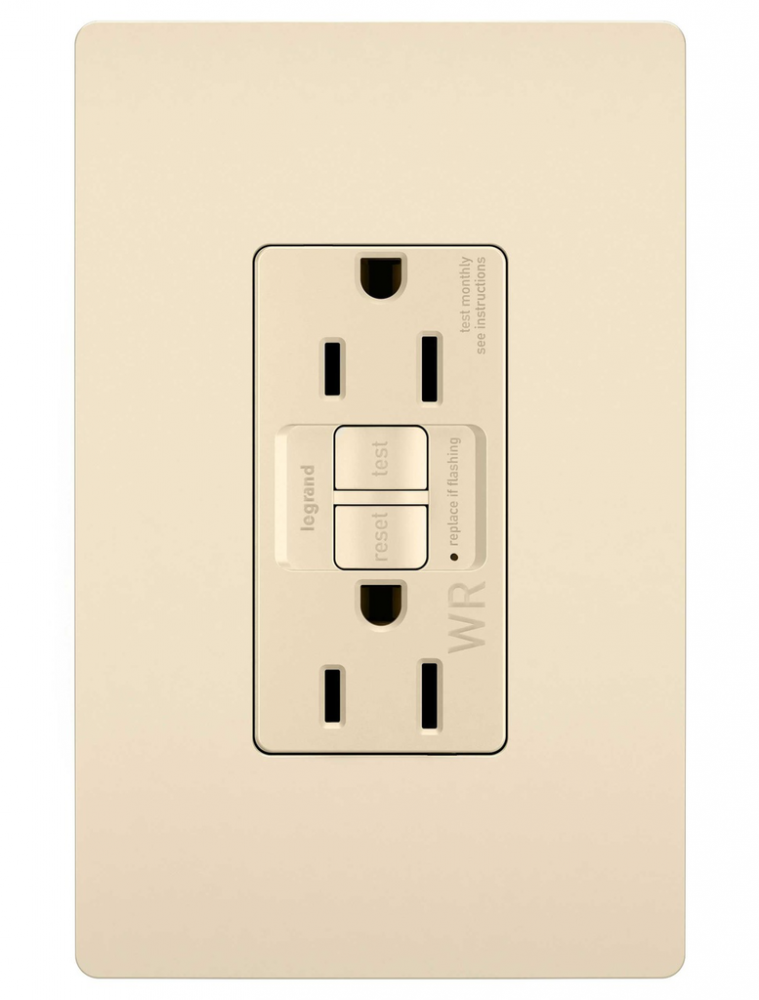 radiant? Spec-Grade 15A Weather-Resistant Self-Test GFCI Receptacle