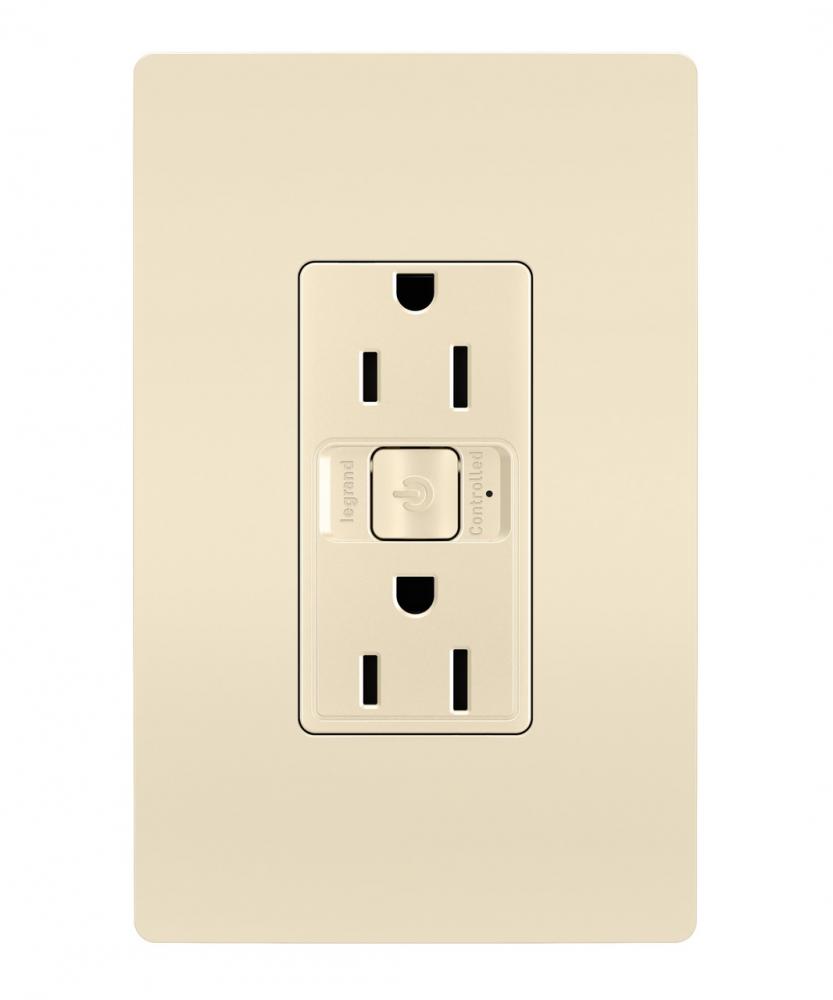 Smart 15A Outlet with Netatmo, Light Almond